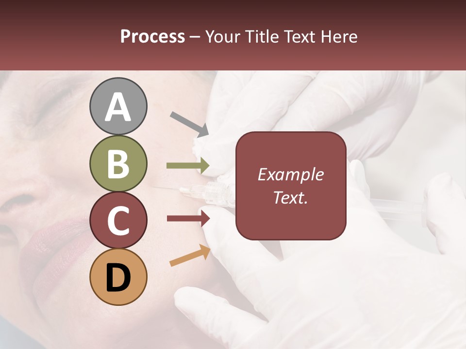 A Woman Getting A Botilage Injection From A Doctor PowerPoint Template