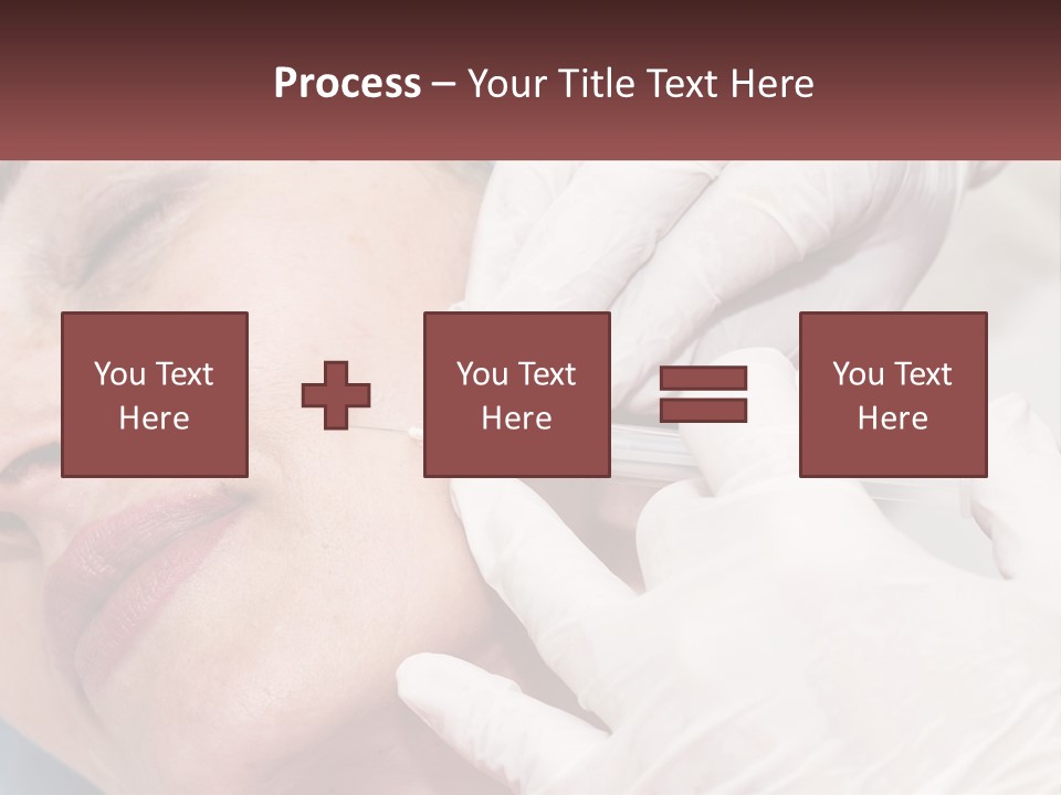 A Woman Getting A Botilage Injection From A Doctor PowerPoint Template