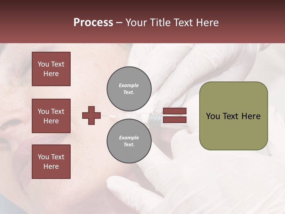 A Woman Getting A Botilage Injection From A Doctor PowerPoint Template