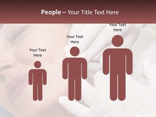 A Woman Getting A Botilage Injection From A Doctor PowerPoint Template