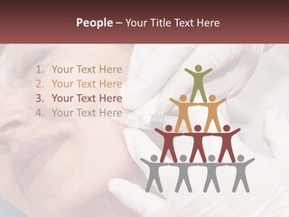 A Woman Getting A Botilage Injection From A Doctor PowerPoint Template