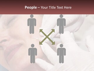 A Woman Getting A Botilage Injection From A Doctor PowerPoint Template