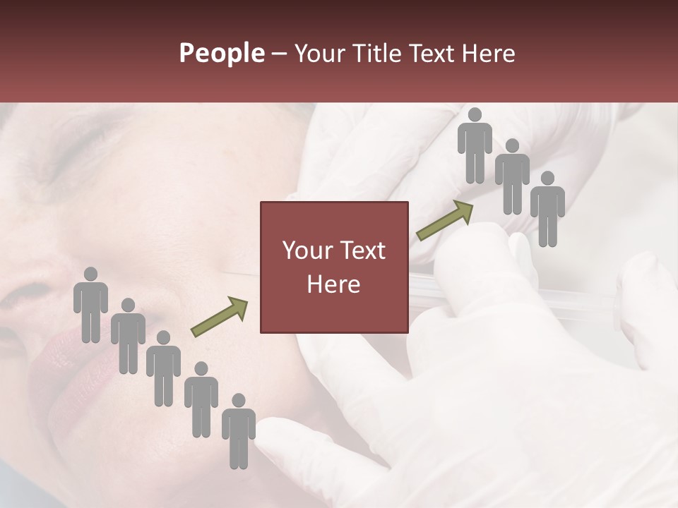 A Woman Getting A Botilage Injection From A Doctor PowerPoint Template