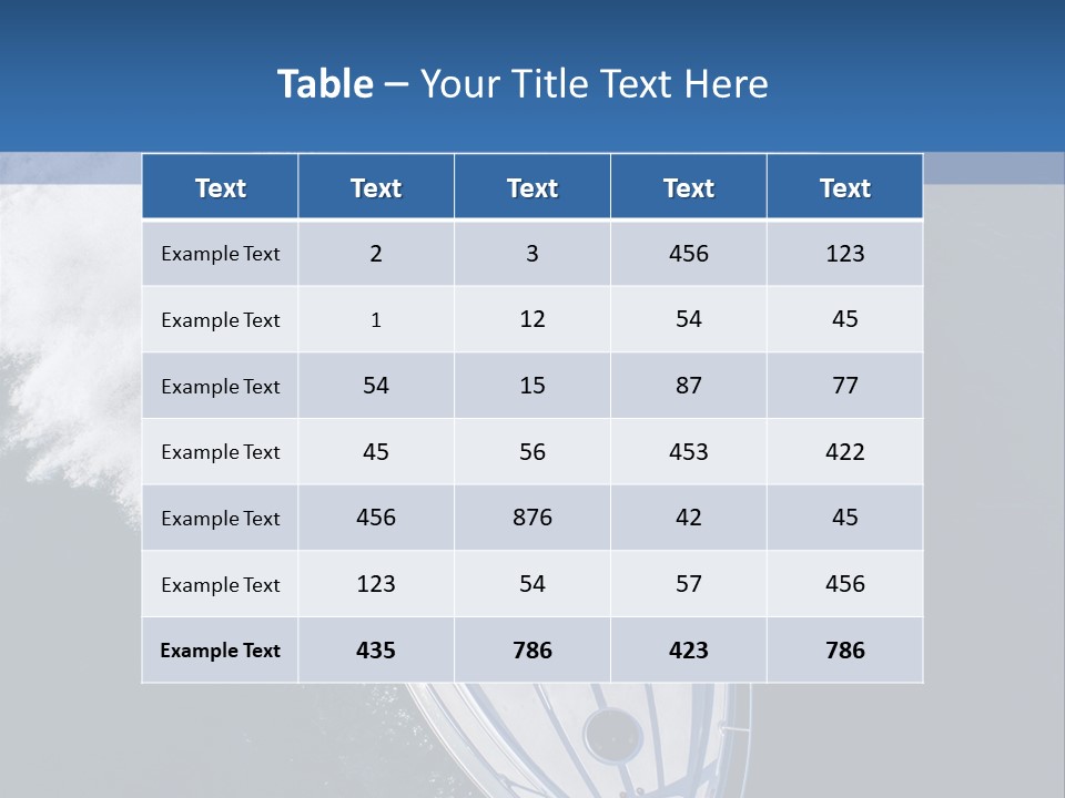 A White Boat In The Water With A Blue Background PowerPoint Template