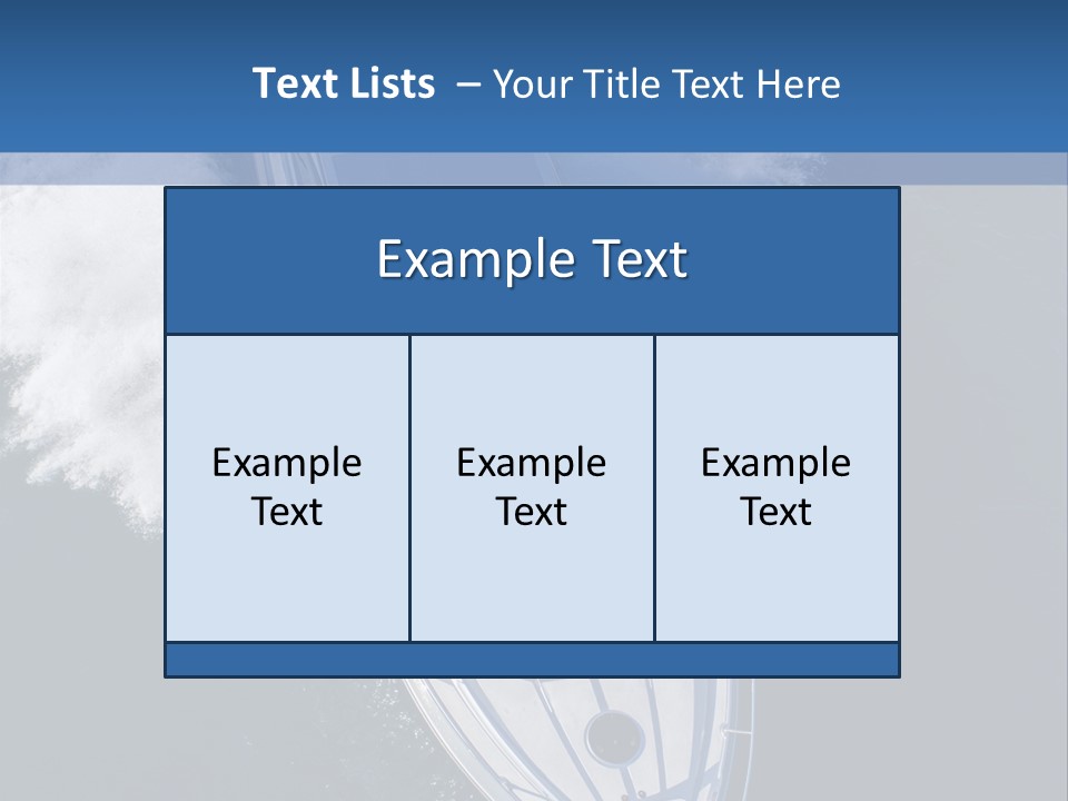 A White Boat In The Water With A Blue Background PowerPoint Template