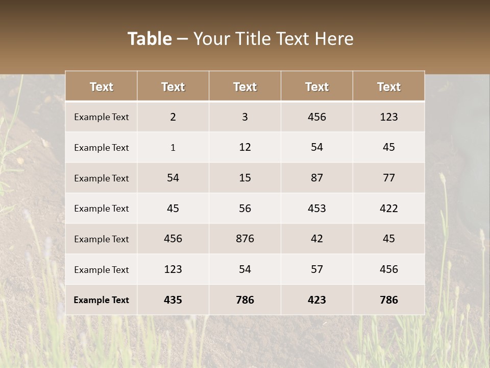 A Person Is Digging In The Dirt With A Shovel PowerPoint Template