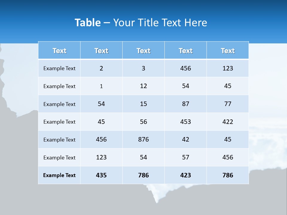 A Person Standing On Top Of A Mountain With Their Arms In The Air PowerPoint Template