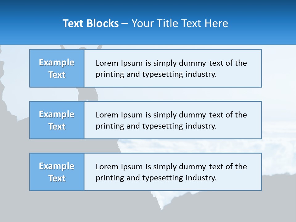 A Person Standing On Top Of A Mountain With Their Arms In The Air PowerPoint Template