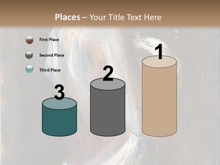 A Painting Of A Woman In A White Dress PowerPoint Template