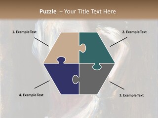 A Painting Of A Woman In A White Dress PowerPoint Template