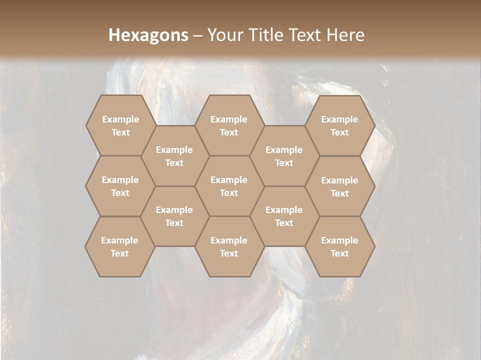 A Painting Of A Woman In A White Dress PowerPoint Template