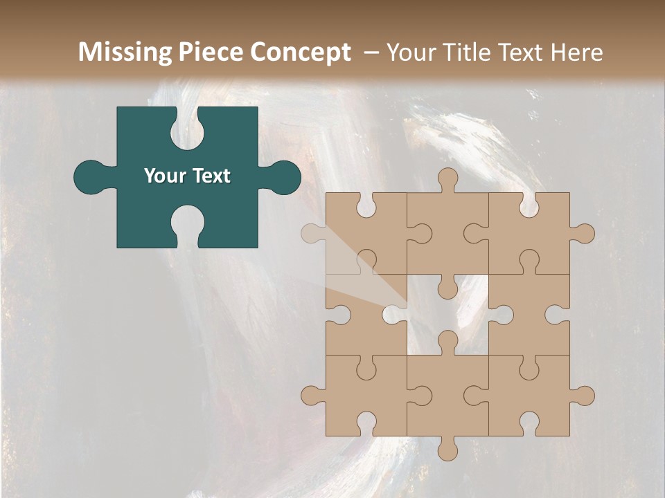 A Painting Of A Woman In A White Dress PowerPoint Template