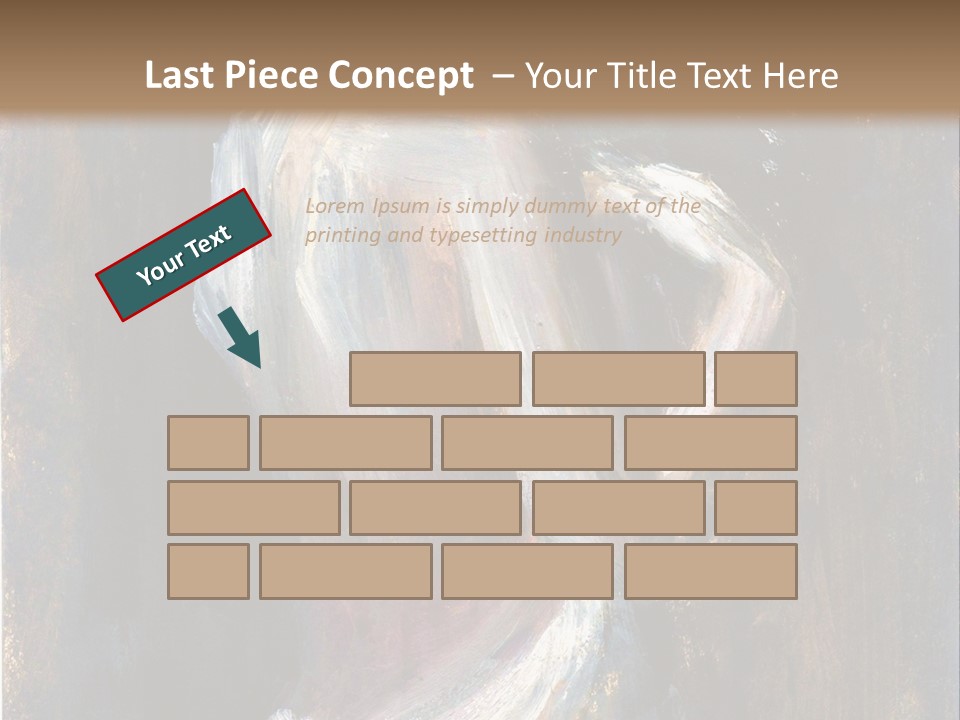 A Painting Of A Woman In A White Dress PowerPoint Template