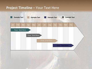 A Painting Of A Woman In A White Dress PowerPoint Template