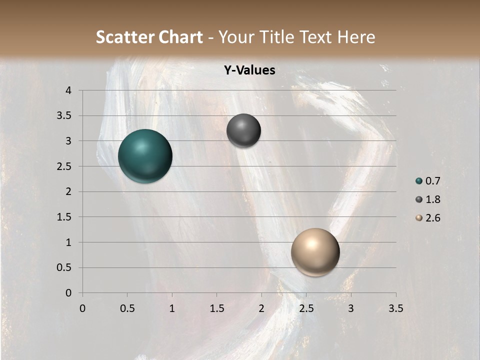 A Painting Of A Woman In A White Dress PowerPoint Template