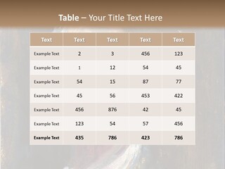 A Painting Of A Woman In A White Dress PowerPoint Template