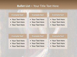 A Painting Of A Woman In A White Dress PowerPoint Template