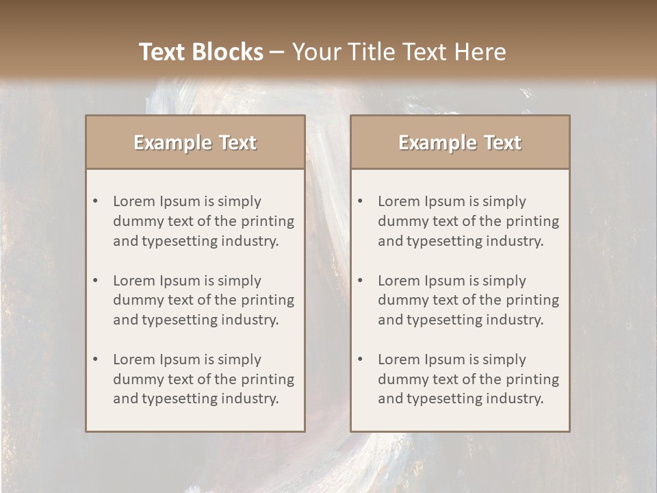 A Painting Of A Woman In A White Dress PowerPoint Template