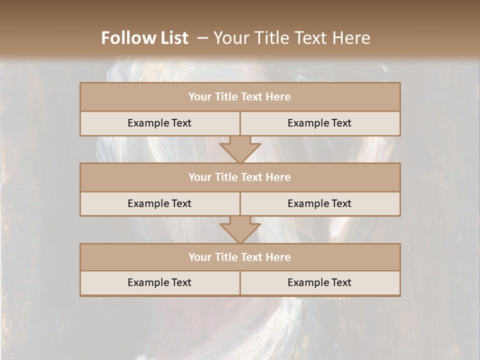 A Painting Of A Woman In A White Dress PowerPoint Template