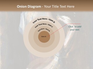 A Painting Of A Woman In A White Dress PowerPoint Template