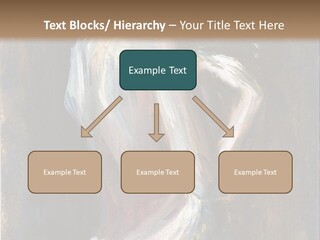 A Painting Of A Woman In A White Dress PowerPoint Template