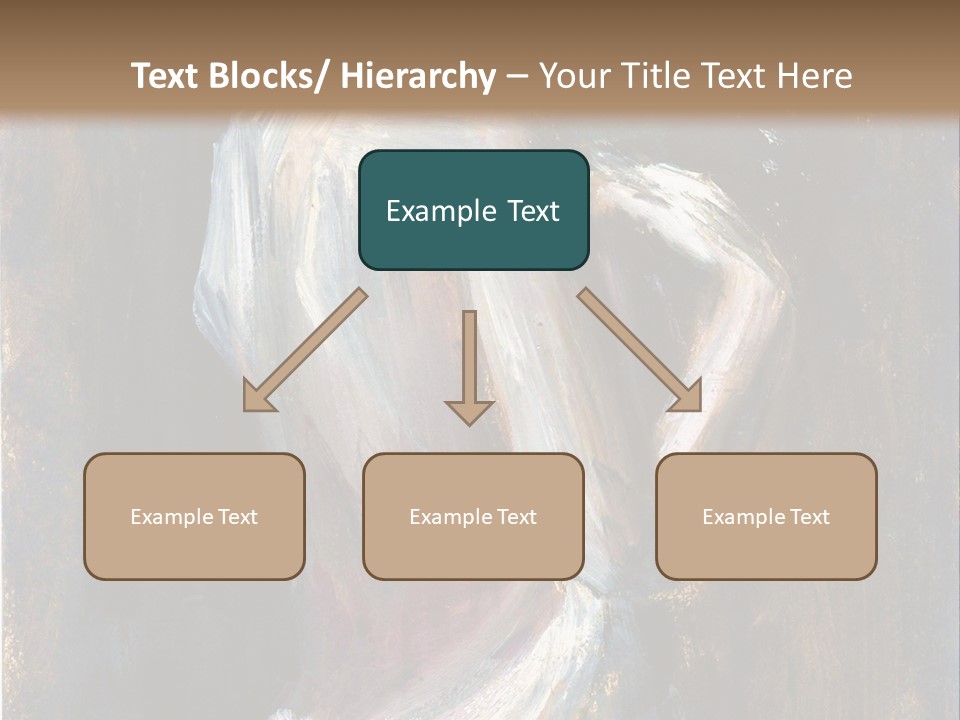 A Painting Of A Woman In A White Dress PowerPoint Template