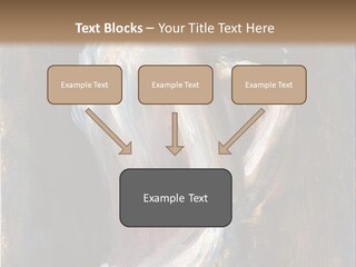 A Painting Of A Woman In A White Dress PowerPoint Template