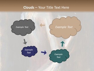 A Painting Of A Woman In A White Dress PowerPoint Template