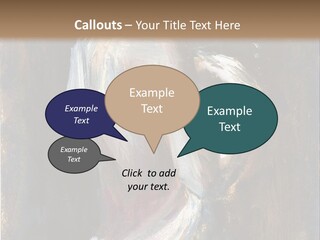 A Painting Of A Woman In A White Dress PowerPoint Template