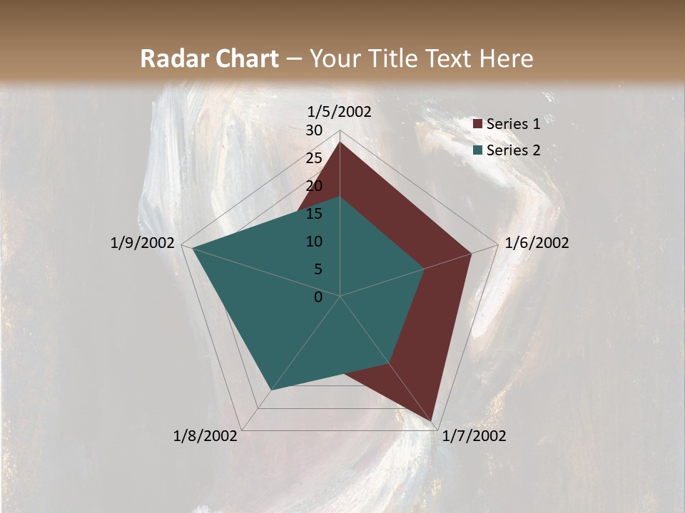 A Painting Of A Woman In A White Dress PowerPoint Template