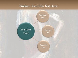 A Painting Of A Woman In A White Dress PowerPoint Template