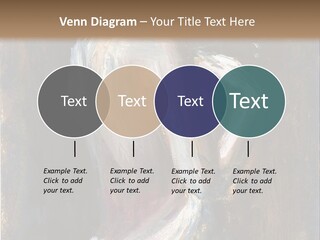 A Painting Of A Woman In A White Dress PowerPoint Template