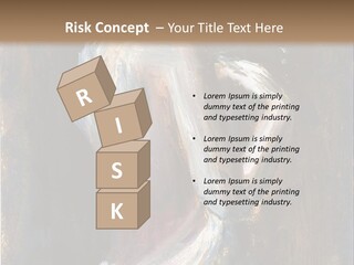 A Painting Of A Woman In A White Dress PowerPoint Template