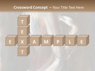 A Painting Of A Woman In A White Dress PowerPoint Template