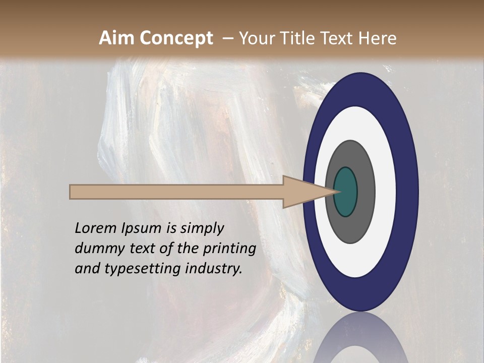 A Painting Of A Woman In A White Dress PowerPoint Template