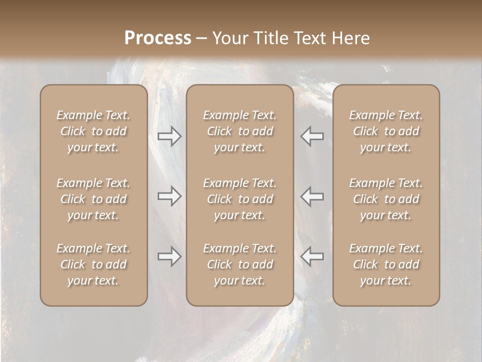 A Painting Of A Woman In A White Dress PowerPoint Template