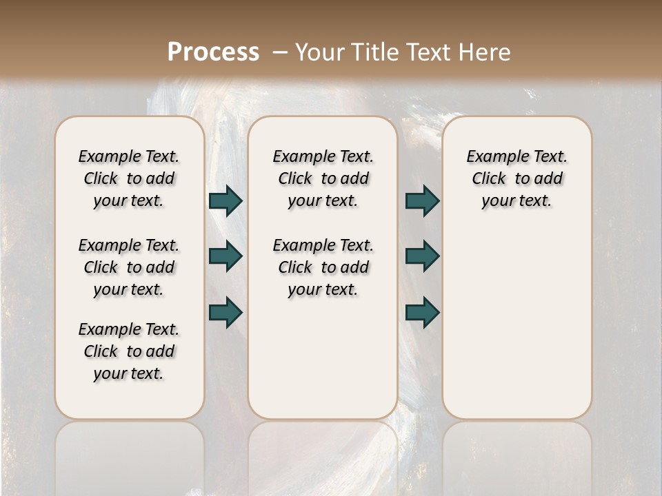 A Painting Of A Woman In A White Dress PowerPoint Template