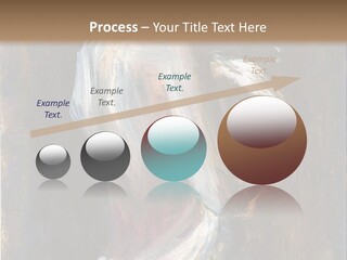 A Painting Of A Woman In A White Dress PowerPoint Template