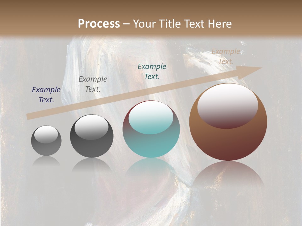 A Painting Of A Woman In A White Dress PowerPoint Template