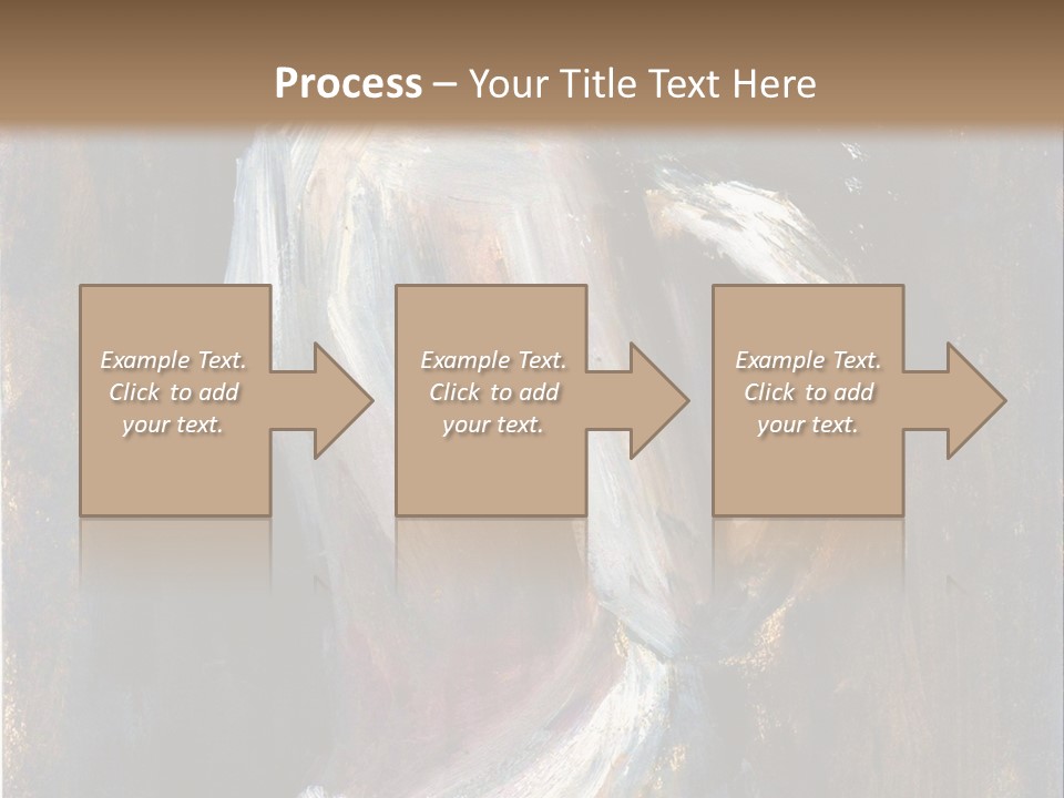 A Painting Of A Woman In A White Dress PowerPoint Template