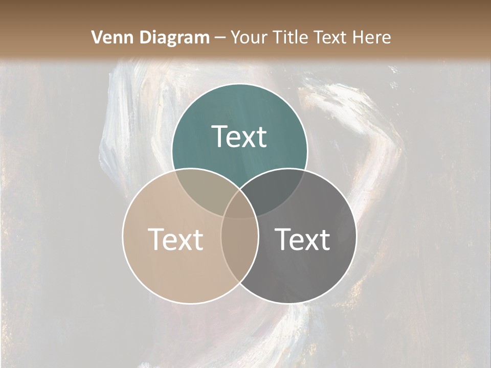 A Painting Of A Woman In A White Dress PowerPoint Template