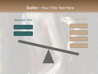 A Painting Of A Woman In A White Dress PowerPoint Template