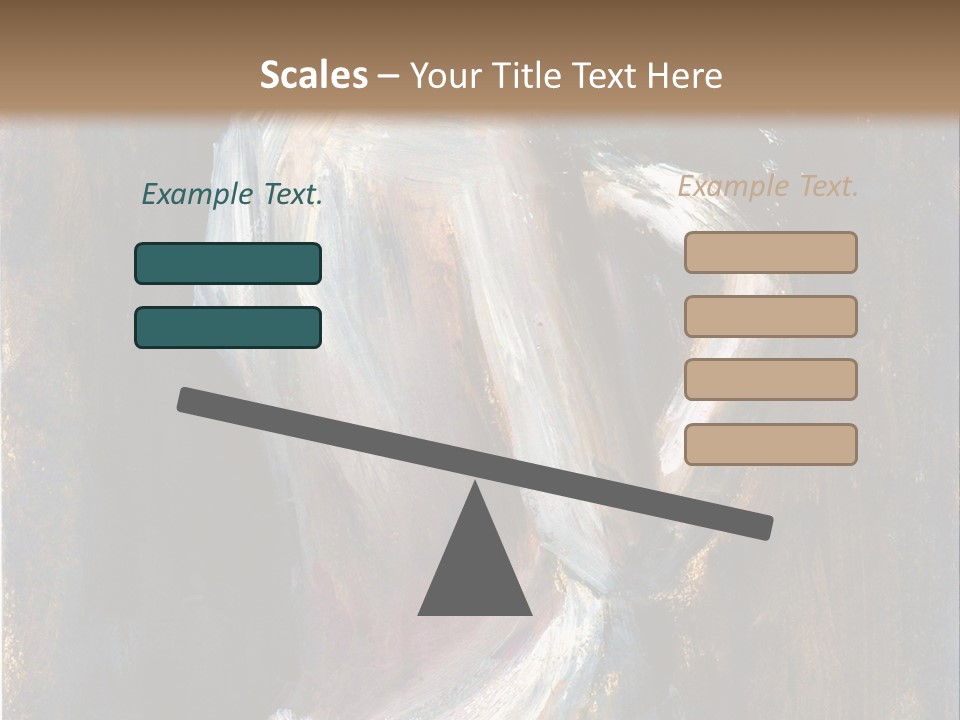 A Painting Of A Woman In A White Dress PowerPoint Template