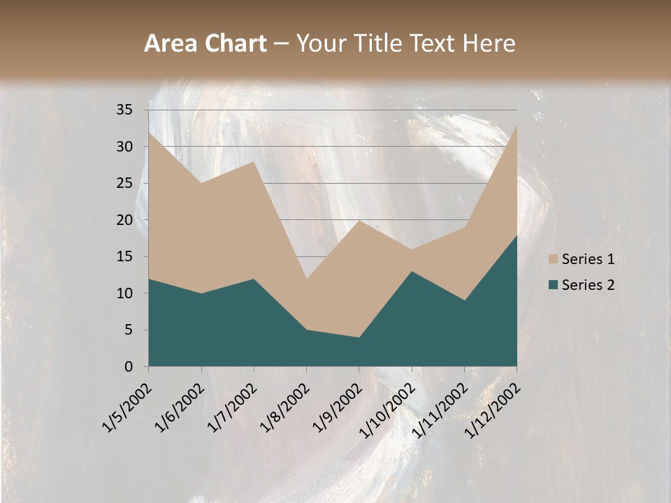 A Painting Of A Woman In A White Dress PowerPoint Template