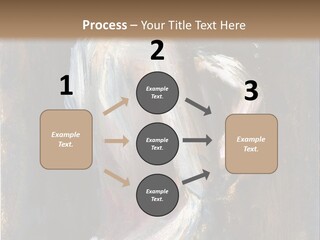 A Painting Of A Woman In A White Dress PowerPoint Template