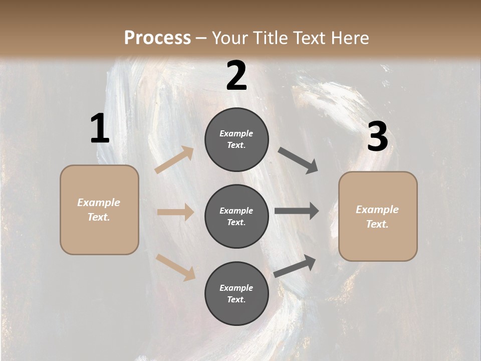 A Painting Of A Woman In A White Dress PowerPoint Template