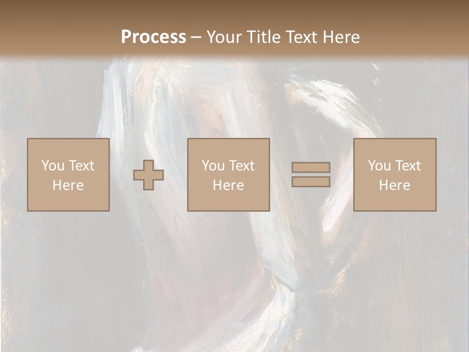 A Painting Of A Woman In A White Dress PowerPoint Template