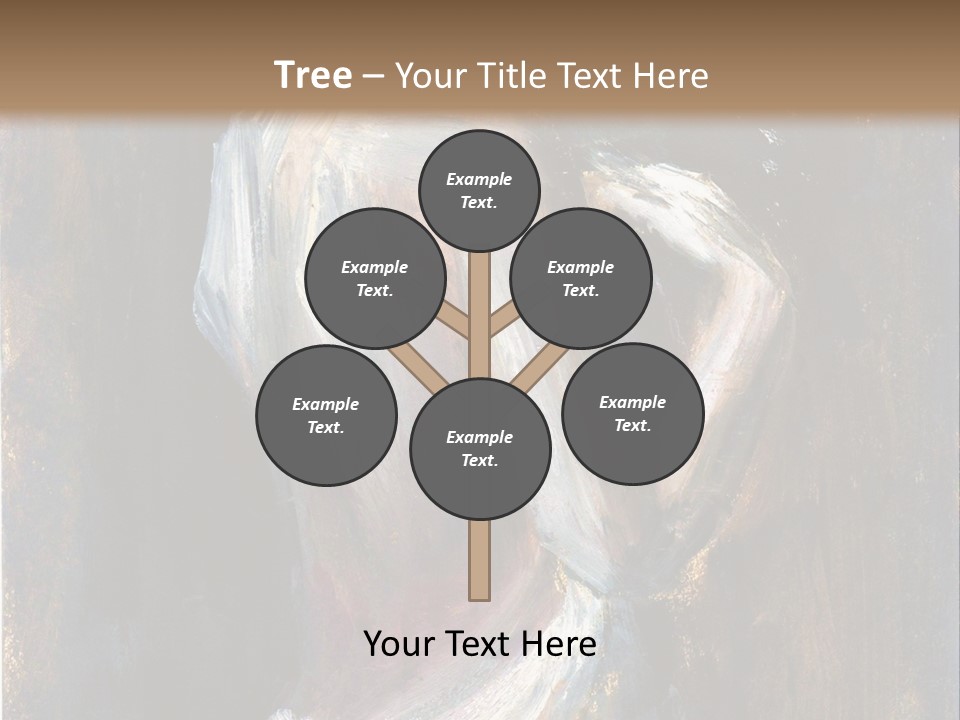 A Painting Of A Woman In A White Dress PowerPoint Template