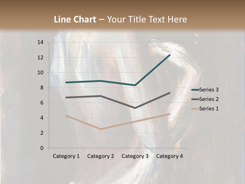 A Painting Of A Woman In A White Dress PowerPoint Template