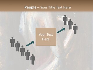 A Painting Of A Woman In A White Dress PowerPoint Template